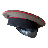 Russian Soviet Uniform Armoured Corps Officer Service Peaked Cap Visor Hat Badge
