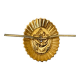 Soviet USSR Russian Navy Fleet Anchor Metal Hat Cap Badge