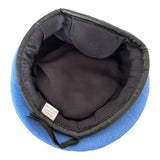 Sky Blue 100% Wool Military Style Beret Peacekeeping Inspired Hat