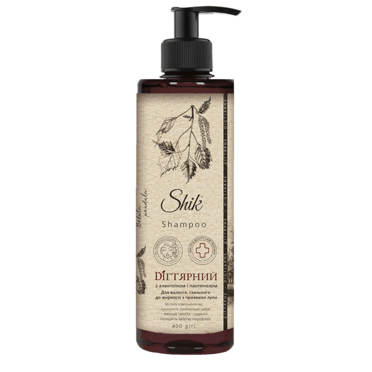 Shik Tar Shampoo with Birch Tar & Allantoin – 400ml