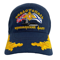 U-Boot-Schwarzmeerflotten-Uniform, blaue Sommer-Baseballkappe aus Baumwolle