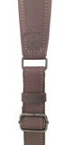Premium Leather Brown Nylon Hunting Rifle Sling Shotgun Air Gun Strap