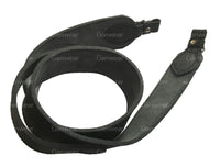 Vintage Cobra Design Black Leather Hunting Rifle Sling Shotgun Strap