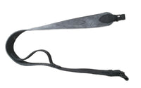 Vintage Cobra Design Black Leather Hunting Rifle Sling Shotgun Strap