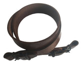 Brown Genuine Leather Hunting Rifle Sling Shotgun Air Gun Strap