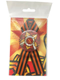 30 cm St. George 9. Mai Siegesband mit Anstecknadel