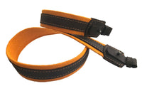 Orange Canvas Leather Wide Rifle Hunting Sling Shotgun Air Gun Strap