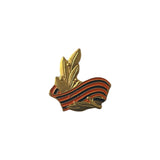 9. Mai Tag des Sieges Symbol St. George Ribbon Sowjetisch-Russisches Patriotisches Anstecknadelabzeichen