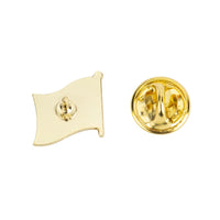 Ukraine Flag Trident Emblem Pin Lapel Badge Country Diplomat Enamel Brooch