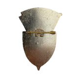 Sowjetischer russischer Tschernobyl-Liquidator Original VV MVD UdSSR Metal Pin Badge Award 