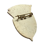 Sowjetischer russischer Tschernobyl-Liquidator Original VV MVD UdSSR Metal Pin Badge Award 