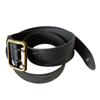 Russian Military Style Soviet USSR Army Officer Leather Belt Metal Alloy Buckle