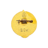Vintage Original sowjetischer Anstecker, russischer Wanderpreis für junge Touristen der UdSSR