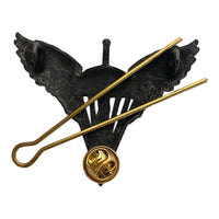 Abzeichen der ukrainischen Armee, militärische Luftangriffskräfte, VDV-Uniform, Baskenmütze, Mütze, Metallabzeichen