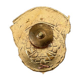 Soviet USSR Civil Aviation Air Traffic Controller Metal Badge For Accident-Free