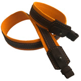 Orange Canvas Leather Wide Rifle Hunting Sling Shotgun Air Gun Strap
