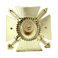 Modern Ukraine Military Style Officers Cap Ushanka Hat Metal Badge Trident Cockade