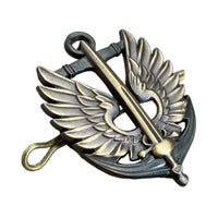 Ukraine Marineinfanterie Militärabzeichen Marines Uniform Baskenmütze Mütze Hut Metallabzeichen