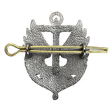 Ukraine Marineinfanterie Militärabzeichen Marines Uniform Baskenmütze Mütze Hut Metallabzeichen