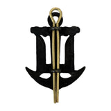 Seestreitkräfte der Ukraine Militärabzeichen Marineuniform Baskenmütze Mütze Hut Metallabzeichen