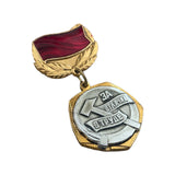 Soviet VLKSM Komsomol USSR Pin Badge Medal - For Distinction in Labor