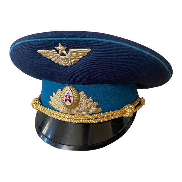 Sowjetische Militär-Luftwaffenoffizier-Armee-Uniform-Schirmmütze der UdSSR mit Schirmmütze