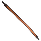 Premium Class Orange Brown Leather Black Neoprene Rifle Sling Air Gun Strap Hunting Shooting