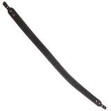 Premium Class Orange Brown Leather Black Neoprene Rifle Sling Air Gun Strap Hunting Shooting