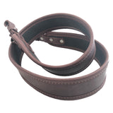 Premium Class Brown Leather Black Neoprene Rifle Sling Air Gun Strap Hunting Shooting