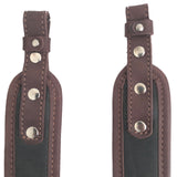 Premium Class Brown Leather Black Neoprene Rifle Sling Air Gun Strap Hunting Shooting