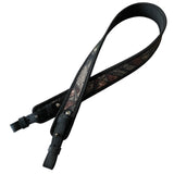 Black Polyester Camouflage Leather Rifle Hunting Sling Shotgun Air Gun Strap