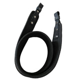 Black Polyester Camouflage Leather Rifle Hunting Sling Shotgun Air Gun Strap