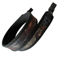 Black Polyester Camouflage Leather Rifle Hunting Sling Shotgun Air Gun Strap