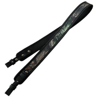 Black Polyester Camouflage Leather Rifle Hunting Sling Shotgun Air Gun Strap