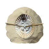 1. Unabhängiges ukrainisches Marineabzeichen, Mütze, Mütze, Barett, Metall-Emaille, große, seltene Kokarde