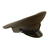 Sowjetische UdSSR-Militärarmee, Feldoffizier, Uniform, Visier, Khaki, Schirmmütze, Hutabzeichen