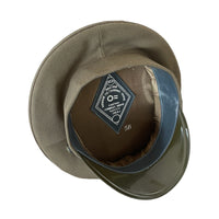 Sowjetische UdSSR-Militärarmee, Feldoffizier, Uniform, Visier, Khaki, Schirmmütze, Hutabzeichen