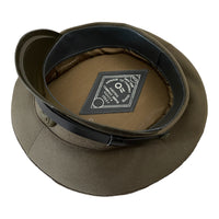 Sowjetische UdSSR-Militärarmee, Feldoffizier, Uniform, Visier, Khaki, Schirmmütze, Hutabzeichen