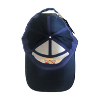Blaue Sommer-Baseballkappe mit Logo der sowjetischen russischen Marine