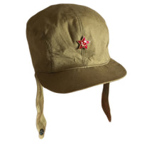 UdSSR sowjetische russische Armee Militär Afghanistan Krieg Uniform Mütze Mabuta Hut Abzeichen