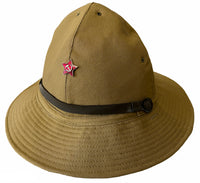 Russische Sowjetarmee Afghanistan-Kriegsuniform Panama Boonie Hat Red Star Badge
