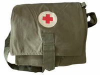 USSR Soviet Russian Army Military Tablet Messenger Medical Bag Pouch Red Cross