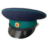 Soviet Uniform USSR Military Guards VOKhR Russian Officer Visor Hat Peaked Cap