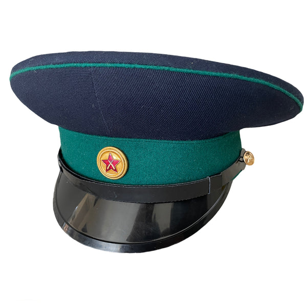 Soviet USSR Russian Military Army Soldier Parade Uniform Visor Hat