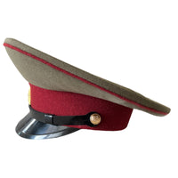 Sowjetische UdSSR Russische Militärarmee Soldat Paradeuniform Schirmmütze Schirmmütze