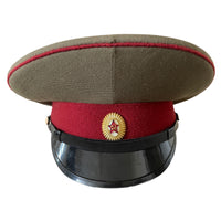 Sowjetische UdSSR Russische Militärarmee Soldat Paradeuniform Schirmmütze Schirmmütze