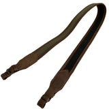 Rifle Sling Brown Leather Green Canvas Shotgun Air Gun Hunting Strap