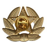 Sowjetischer Soldat der Roten Armee, 2,5 cm Miniatur-Repro-Sowjet-Anstecknadel aus Leichtmetall