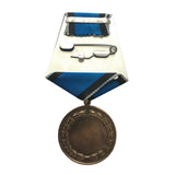 Russische Militärmedaille für die Marineoperation in Syrien Kreuzer Admiral Kuznecov