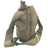 Sowjetische russische UdSSR-Militärarmee-Gasmasken-Tragetasche, Khaki-Grün